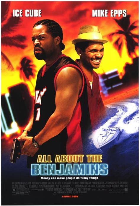 All About The Benjamins 27x40 Movie Poster 2002 Cast Ice Cube Mike