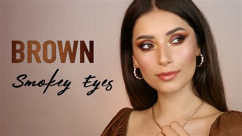 Brown Smokey Eyes Makeup Tutorial Youtube
