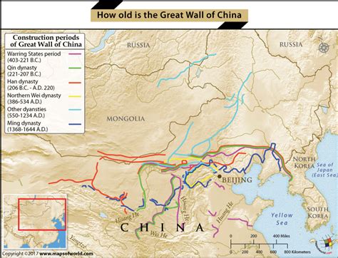How Old Is The Great Wall Of China