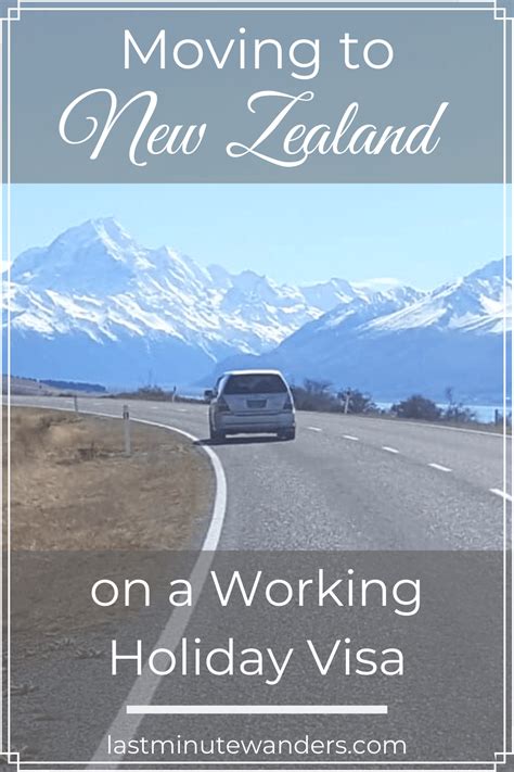 Malaysians can start applying for new zealand's working holiday visa on 23 january the visa will allow malaysians to work, study, or train in the country for up to six months. Moving to New Zealand on a Working Holiday Visa - Last ...