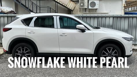 Mazda Cx 5 Snowflake White Pearl Premium Color Youtube