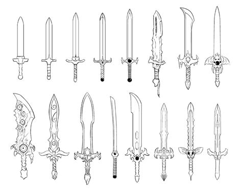Zelda botw master mode #24. Katana - Free Coloring Pages