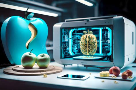 Futuristic Artificial Food Industry Innovation Food Science And