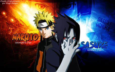 Free Download Naruto Fire And Ice Hd Anime Wallpaper Desktop Wallpapers 53a