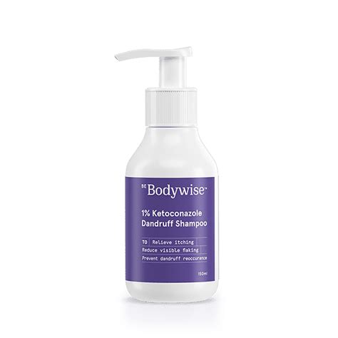 Buy 1 Ketoconazole Dandruff Shampoo 150ml Bodywise