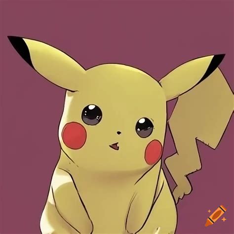 Pikachu Making A Cute Face
