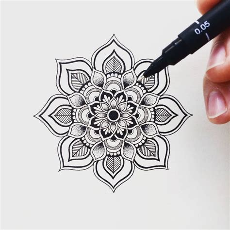 Mandala Tattoo Design Simple Mandala Tattoo Mandala Design Pattern