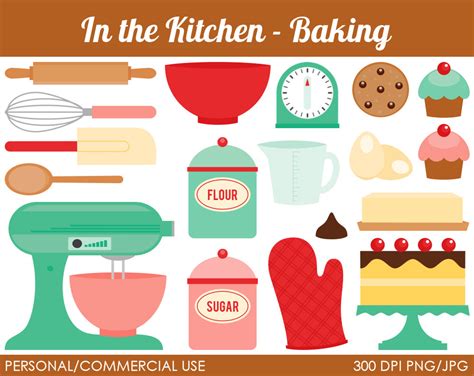 Popular Items For Baking Clipart Clip Art Library
