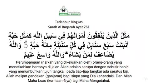 Awesome quran by sufyan qadhi. Tadabbur Surah Al Baqarah ayat 261 - YouTube