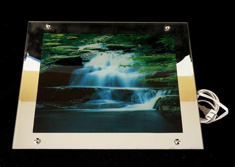 Visiontac Electronic Waterfall Picture Ebth