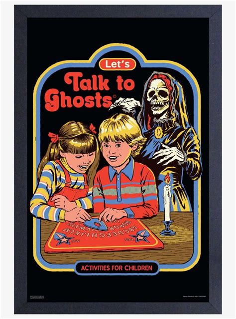 Tlak To Ghosts Framed Print By Steven Rhodes In 2021 Retro