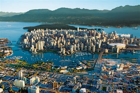 Aerial View Of Vancouver British Columbia Canada Conde Nast Traveller