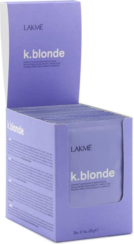 Lakme Kblonde Bleaching Powder 480gr 24 Zakjes Van 20gr Bestel Nu