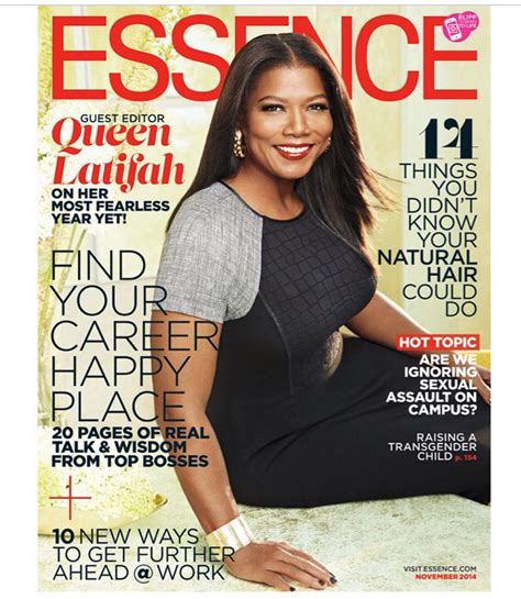 Queen Latifah Guest Edits And Covers Essence Magazines 2014