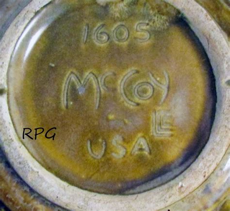 Mccoy Pottery Marks Identification