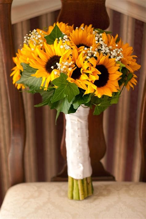 Sunflower Wedding Bouquets Wedding Stuff Ideas