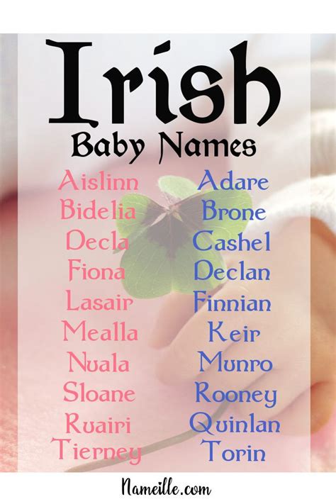 Irish Name Meanings Irish Baby Names Irish Boy Names Irish Baby