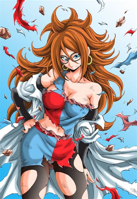 Android 21 By Youngjijii Anime Dragon Ball Super Dragon Ball Super Artwork Dragon Ball Art