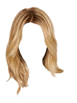 Blonde Hair PNG File | PNG Mart png image