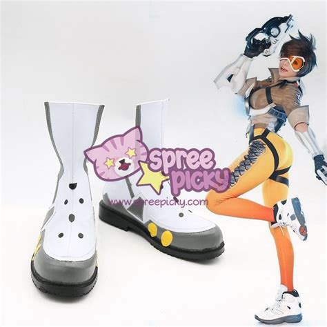 custom made overwatch tracer cosplay shoes sp167919 overwatch cosplay tracer overwatch