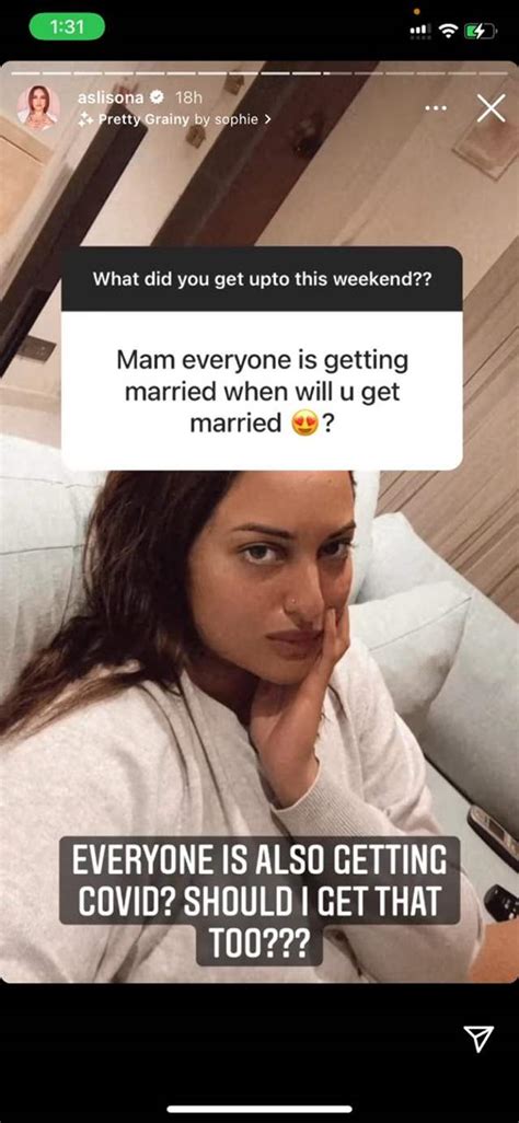 Actress Sonakshi Sinha Gives An Epic Reply To Fan Asking Her When She Will Get Married