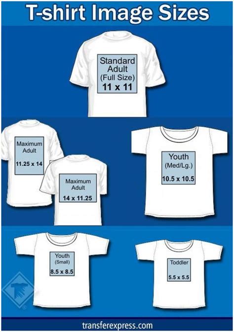 T Shirt Logo Placement Luxury Photos Sizing Chart With Several Mon