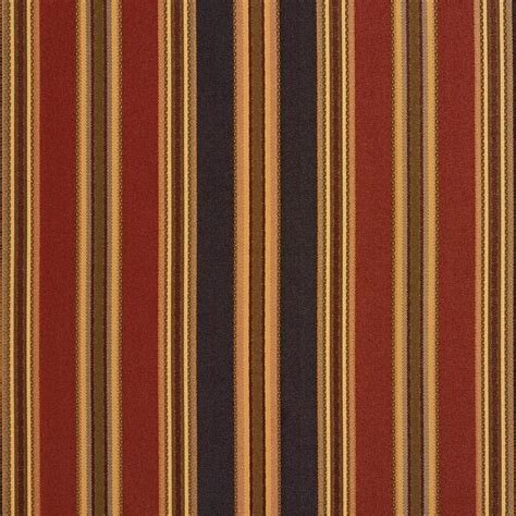 Dark Green And Red Stripe Damask And Silk Upholstery Fabric K3862