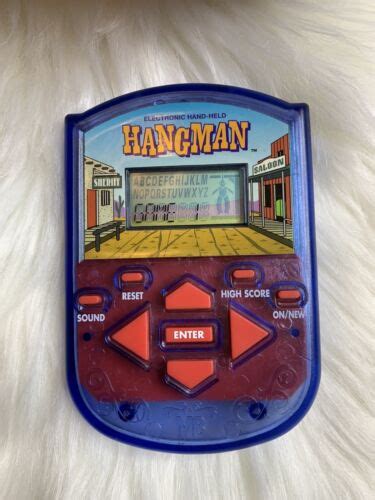 Hangman Electronic Hand Held Game Hasbro Milton Bradley New Sealed