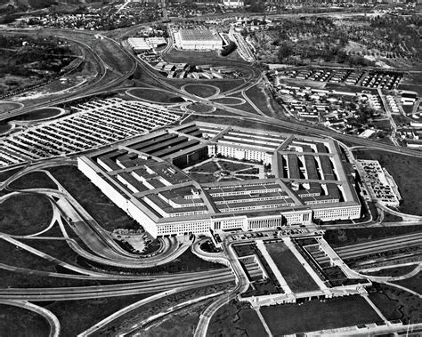 1960s Aerial View Of Army Pentagon Photograph By Vintage Images Fine