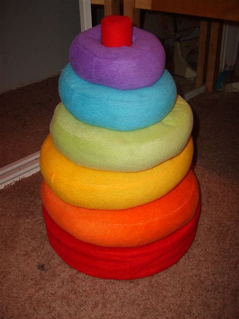 Giant Plush Stacking Ring 15 30 New At Discount School S Flickr