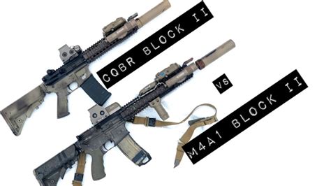M4a1 Block Ii Clone Vs Mk18cqbr Block Ii Clone Youtube
