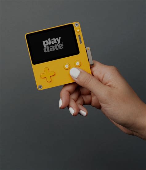 Panics Playdate Handheld Is Delayed To Early 2022