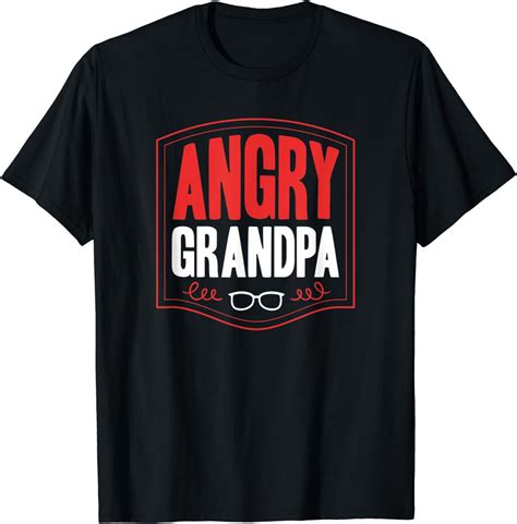 Mens Angry Grandpa Funny Grandpa Joke T Idea From