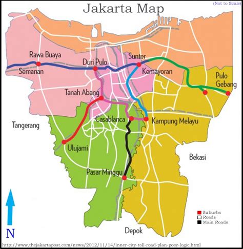 Boltss Map Of Jakarta Maps Of The World