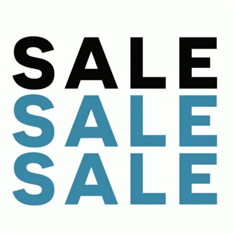 Sale Text In White Background 