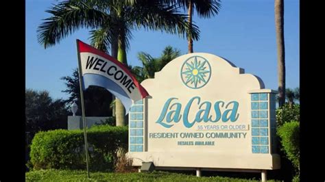 Welcome To La Casa Mobile Home Community North Port Florida Youtube