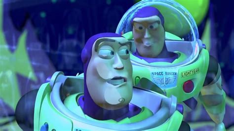Toy Story 2 Buzz Fights Utility Belt Buzz Youtube