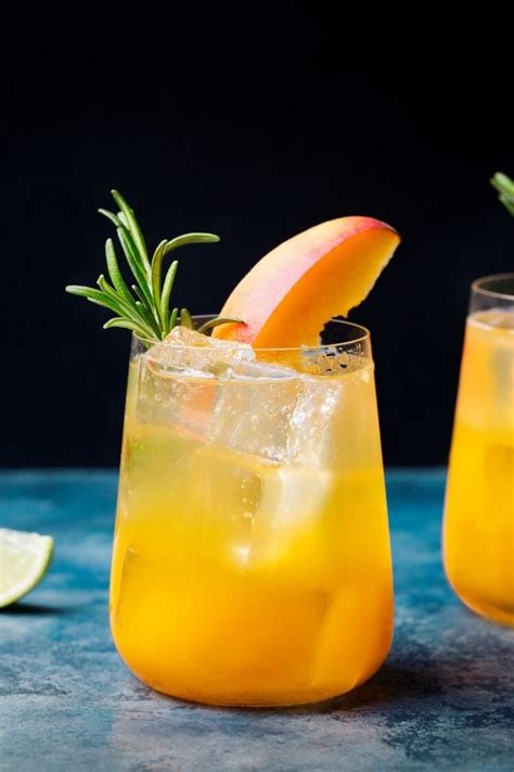 20 best peach cocktails insanely good