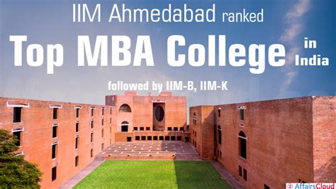 Iirf Mba Ranking 2023 Iim Ahmedabad Is India S Top Government Mba College Followed By Iim B