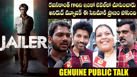 Jailer Movie Genuine Publcitalk Jailer Telugu Review Rajinikanth Hot Sex Picture