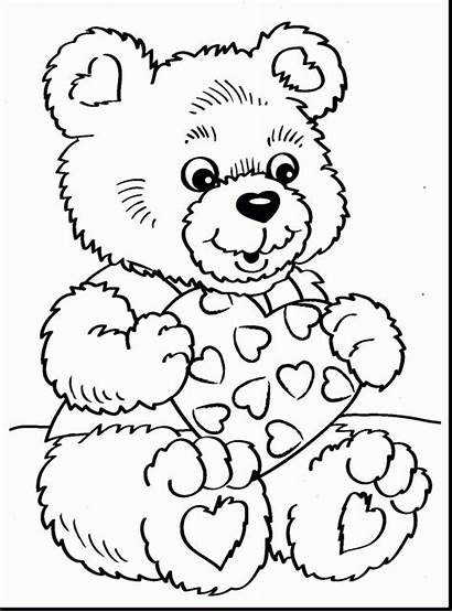 Teddy Bear Coloring Printable Adults