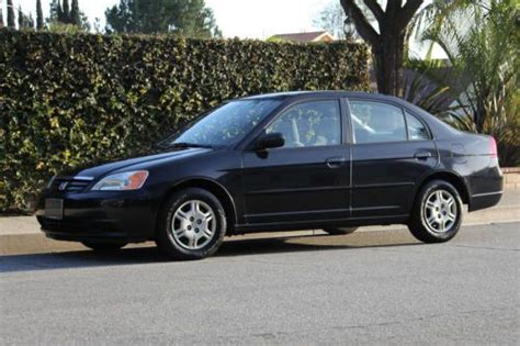Purchase Used 2002 Honda Civic Lx Black 4 Cyl 17l Automatic 4 Door
