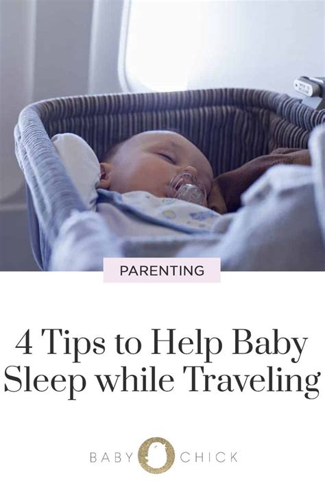 4 Tips To Help Baby Sleep While Traveling Help Baby Sleep Baby Sleep