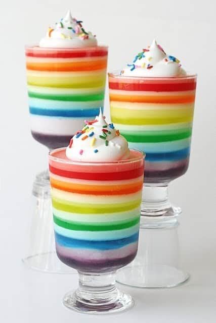 Easy Rainbow Jello Dessert Recipe Saving Dollars And Sense