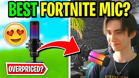 Best Fortnite Youtuber Microphone 🎤hyperx Quadcast S Review