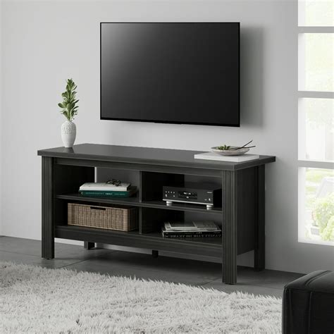 Farmhouse Wood Tv Stands For 55 Inch Flat Screen Media Console Storage