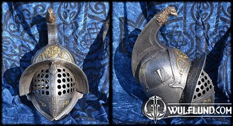 Gladiator Helmet Eagle And Medusa Romänische Und Keltische Helme Helme