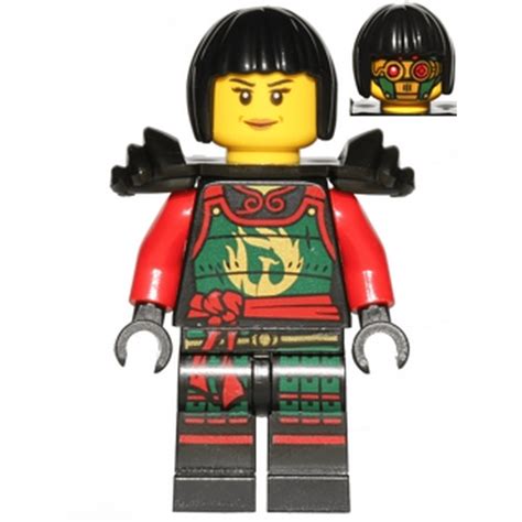 Lego Ninjago Samurai X Nya Possession Black Bob Cut Hair