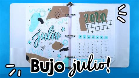 Bullet Journal Julio 2020 Barbs Arenas Art Youtube