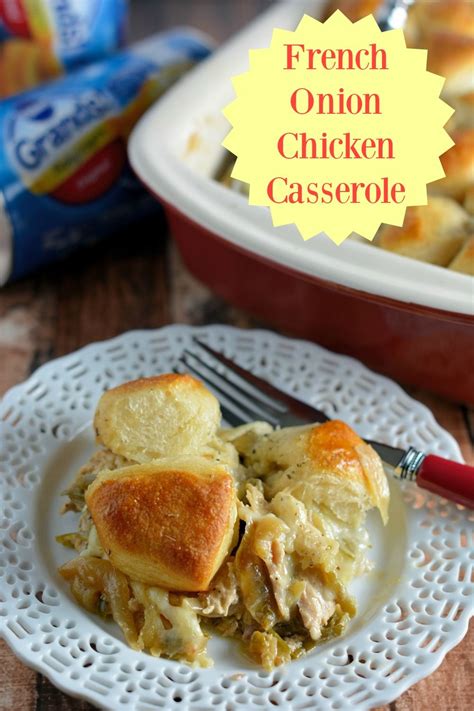 You can always add some salt at the end if need be. French Onion Chicken Casserole Recipe- the best of French ...